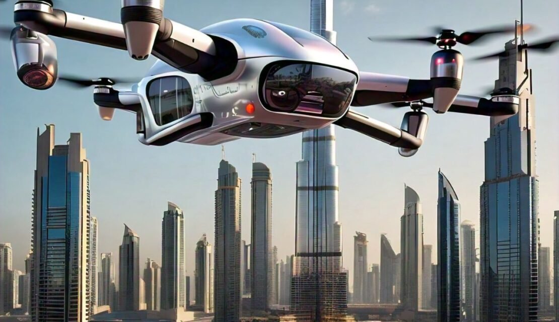 The Rise of the #DubaiDroneTaxi ️